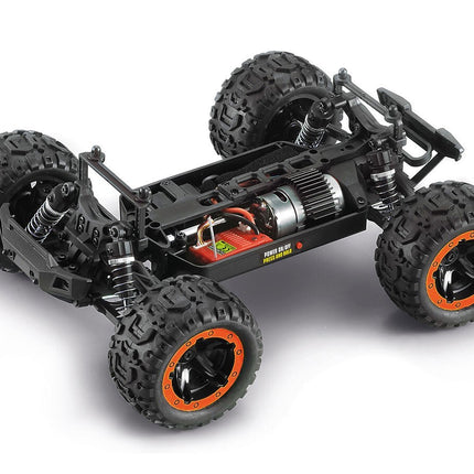 Blackzon Slyder MT 1/16 4WD Electric Monster Truck - Orange BZN540099