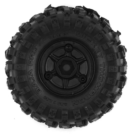 Pro-Line 1/24 Mickey Thompson Baja Pro X F/R 1.0" MTD 7mm Black Holcomb