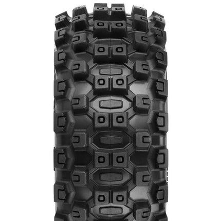 Pro-Line Badlands MX Pre-Mounted 1/8 Buggy Tires Black M2 w/Velocity V2 Wheels