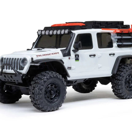 Axial SCX30 Jeep Wrangler JLU 1/30 4WD RTR Scale Mini Crawler White AXI2261T2