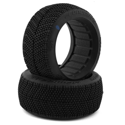 JConcepts 4071-01 Falcon 1/8 Off-Road Buggy Tires (2) (Blue) JCO407101