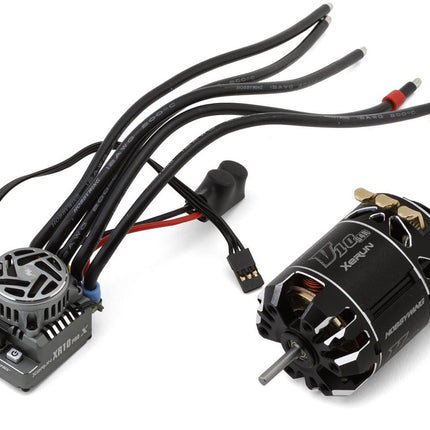 Hobbywing XR10 Pro G3X Stock Spec Sensored Brushless ESC & V10 G4R Team Edition 