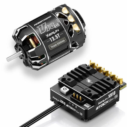 Hobbywing XeRun XR10 Stock Spek G2 ESC & XERUN V10 G4R 13.5T Brushless Combo
