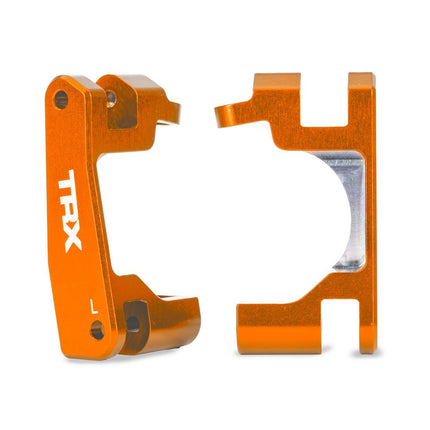 Traxxas 9063-ORNG Aluminum Orange Caster Blocks (L&R) TRA9063ORNG