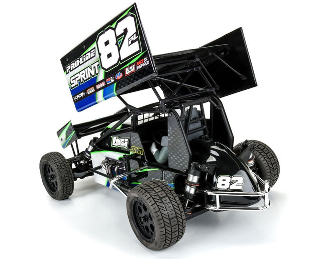 Pro-Line Losi 22S Sprint Car Body w/Wing (Clear) (Lightweight) PRO367400