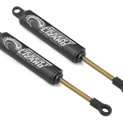 Desert Lizard Two Stage Internal Spring Shock (2) Black YEA-DDL-100BK (100mm)