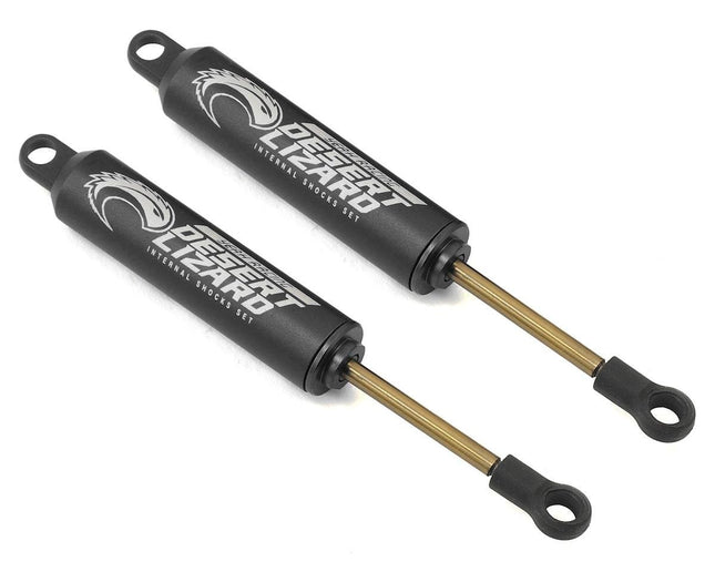 Desert Lizard Two Stage Internal Spring Shock (2) Black YEA-DDL-100BK (100mm)