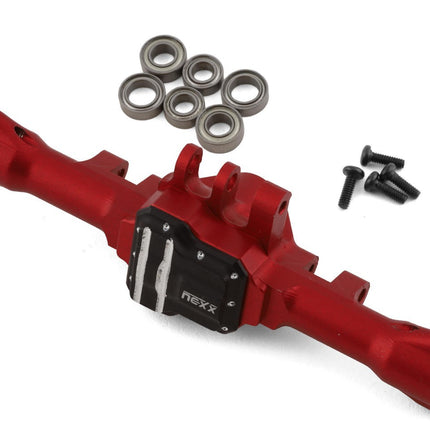 NEXX Racing Aluminum Rear Axle Housing for Traxxas TRX-4M (Red) NX380R