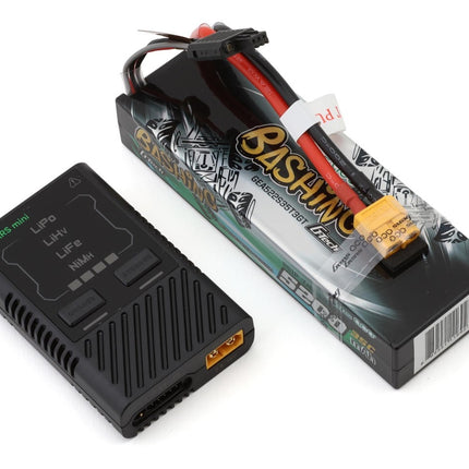 Gens Ace G-Tech Smart 2S Bundle w/2S 35C XT60 LiPo Battery 5200mAh & IMars Mini