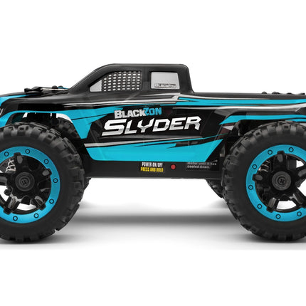 Blackzon Slyder MT 1/16 4WD Electric Monster Truck - Blue BZN540104