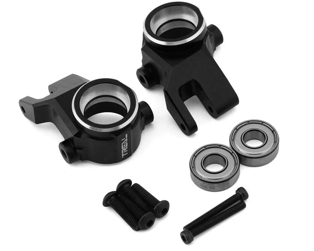 Treal Hobby Aluminum Steering Knuckles for Traxxas Sledge Blk (2) TLHTSLEDGE-01
