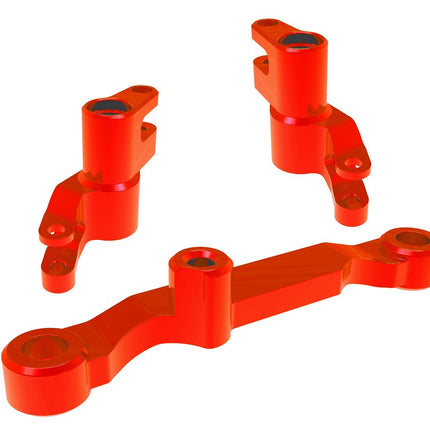 Traxxas Steering Bellcranks Aluminum L/R Red TRA10743-RED