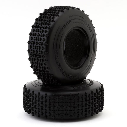 JConcepts Boss 1.9" All Terrain Comp Rock Crawler Tires 4.25” OD (Green) 4157-02