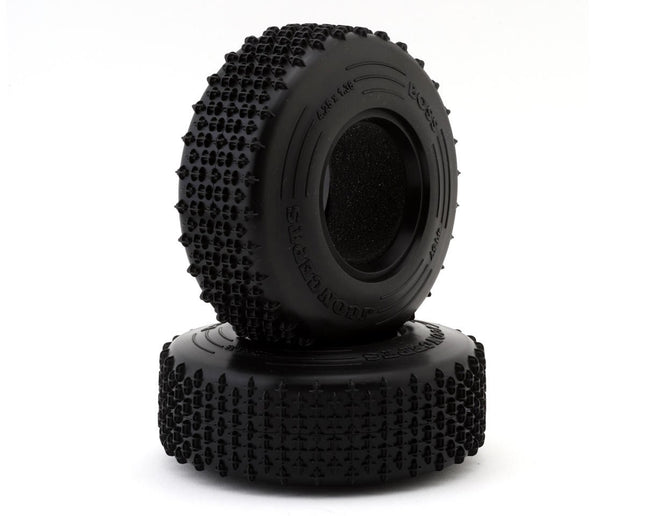 JConcepts Boss 1.9" All Terrain Comp Rock Crawler Tires 4.25” OD (Green) 4157-02