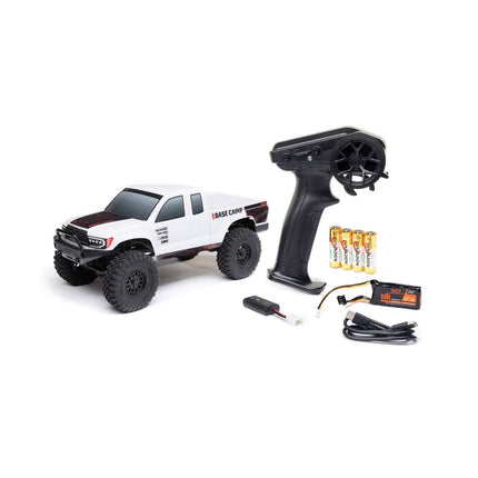 Axial SCX24 Base Camp 1/24 Scale Electric Brushed RTR White AXI1219T1
