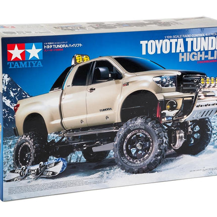 Tamiya Toyota Tundra High-Lift 1/10 4x4 Scale Pick-Up Truck w/3 Speed TAM58415