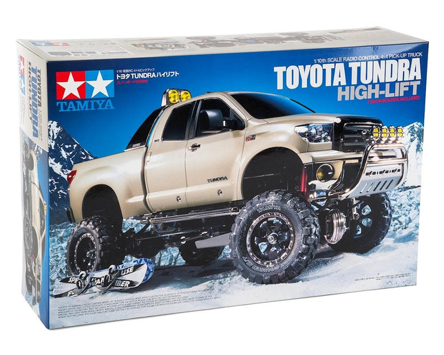 Tamiya Toyota Tundra High-Lift 1/10 4x4 Scale Pick-Up Truck w/3 Speed TAM58415