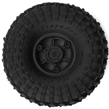 Pro-Line 1.0 Maxxis Trepador PreMounted Tires 63.5mm OD Soft w/Holcomb Wheels
