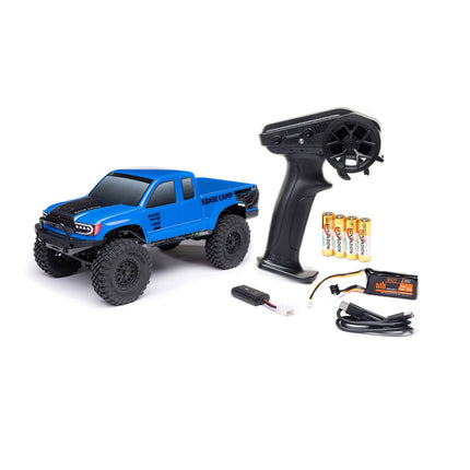 Axial SCX24 Base Camp 1/24 Scale Electric Brushed RTR Blue AXI1219T2