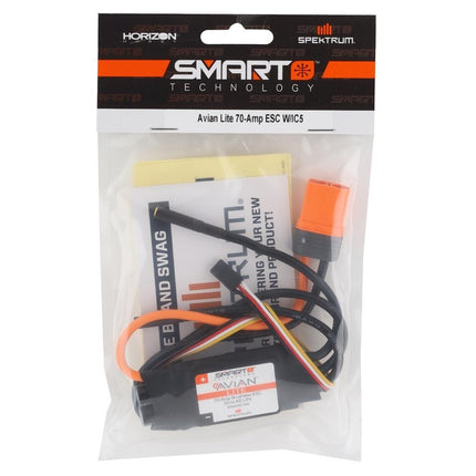 Spektrum RC Avian Lite 70 Amp Brushless Smart ESC w/IC5 SPMXAE70A