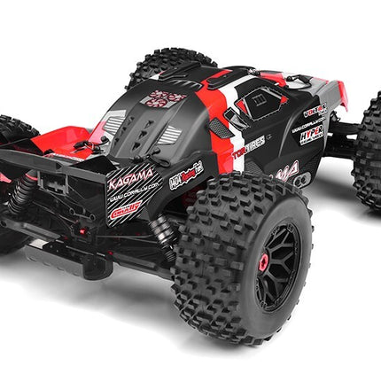 Team Corally Kagama XP 6S Monster Truck, Roller Chassis Version, Red