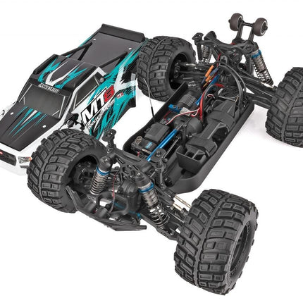 Associated Rival MT8 1/8 Scale 4WD Electric Monster Truck, Teal, RTR ASC20521