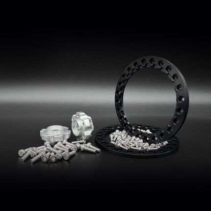 Reefs RC 2.2 "Shield" Aluminum Beadlock Wheels w/Hubs (2) REEFS229