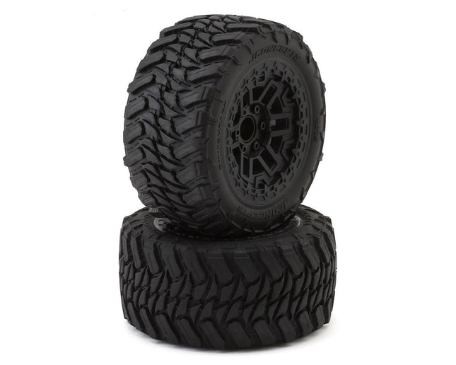 JConcepts Switchback 2.8" Pre-Mounted Tires 12mm Hex (Platinum) 4075-39812