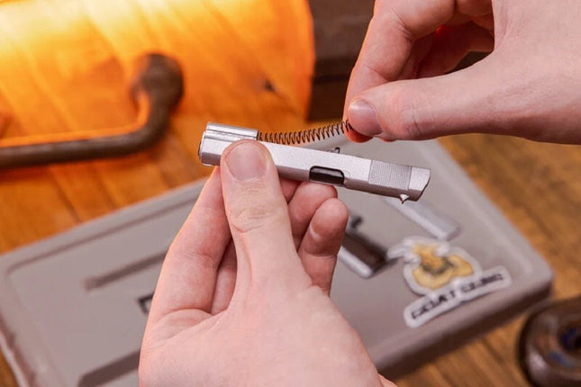 Goat Guns 1/2.5 Scale Die Cast 1911 Model Pistol, Silver