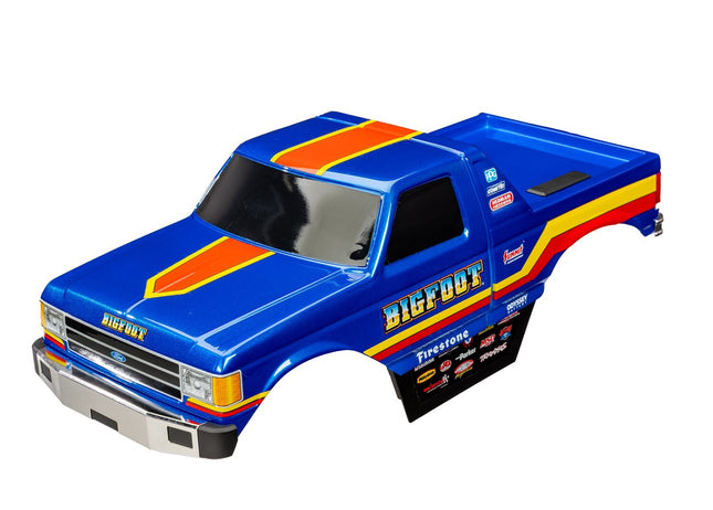 Traxxas Bigfoot Body Number 8 Blue TRA9020-BLUE