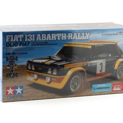 Tamiya Fiat 131 Abarth Rally Olio 1/10 4WD Electric Kit (MF-01X) TAM58723-60A