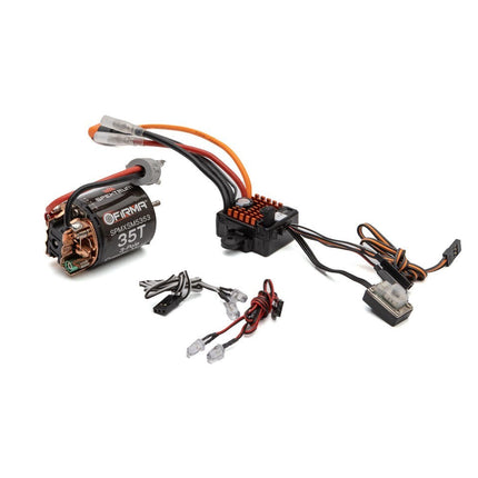 Spektrum RC Firma 70A Smart Waterproof Brushed ESC & 35T Brushed Motor Combo