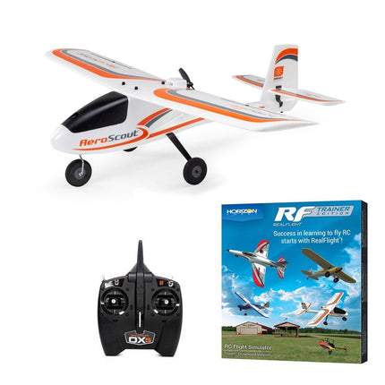 HobbyZone AeroScout S 2 1.1m RTF Trainer Electric Airplane (1033mm) HBZ380002