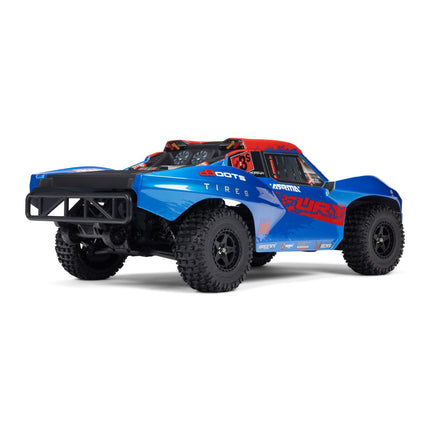 Arrma 1/10 FURY 223S BLX Brushless 2WD Short Course Truck RTR with DSC, Blue