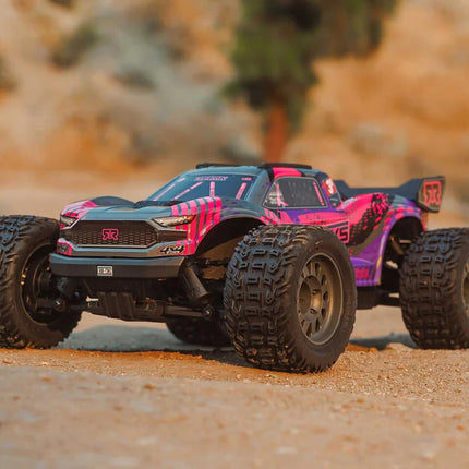 Arrma Vorteks 223S 1/10 BLX Brushless RTR 4WD Stadium Truck Purple ARA4305V4T3