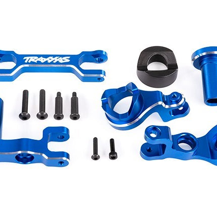 Traxxas XRT Steering Bellcrank Left & Right/ Draglink Blue 7843-BLUE New!!