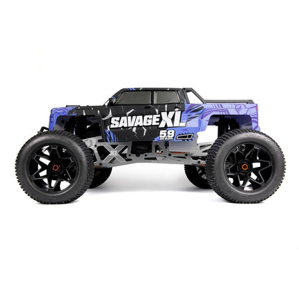 HPI Savage XL 5.9 GTXL-6 RTR 1/8 4x4 Off-Road Nitro Monster Truck Blue HPI160586