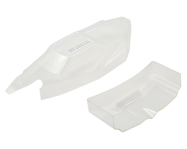 Team Losi Racing 22 4.0 Ultra Lightweight Buggy Body & Wing Set (Clear)