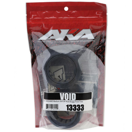 AKA Void 2.2" Front 2WD/4WD Buggy Tires (2) (Super Soft - Long Wear) AKA13333QR
