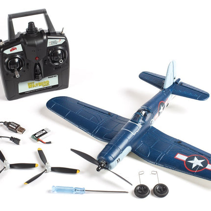 Rage RCF4U Corsair Jolly Rogers Micro RTF Airplane Pilot Assist PASS RGRA1301V2