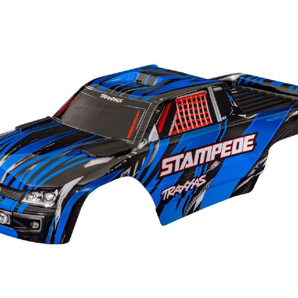Traxxas Stampede® 1/10 2WD Pre-Painted Monster Truck Body (Blue)  3620A-BLUE