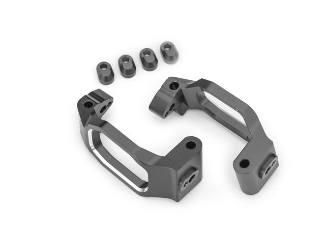 Traxxas 10232-GRAY Aluminum Gray Caster Blocks (L&R) TRA10232GRAY