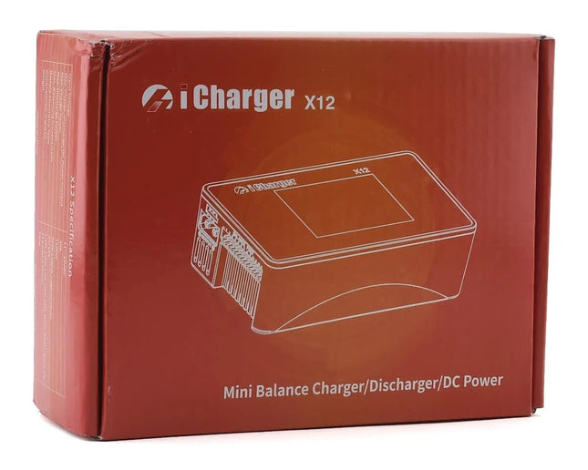 Junsi iCharger X12 Lilo/LiPo/Life/NiMH/NiCD DC Battery Charger (12S/30A/1100W)