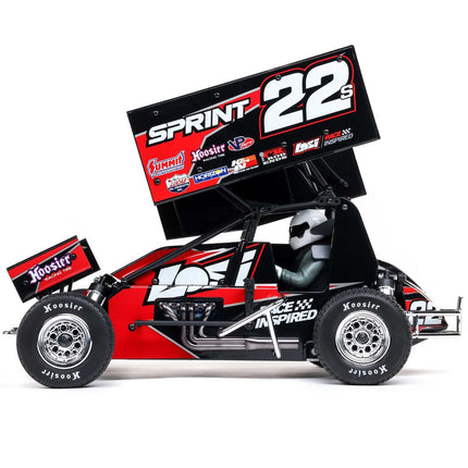 Losi 22S 1/10 Brushless 2WD RTR Sprint Car Red w/Battery & Charger LOS2359
