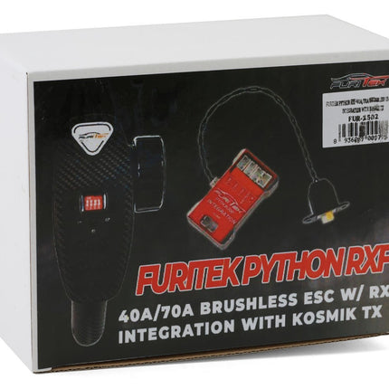 Furitek Python RXF 40A/70A Integrated Brushless/RX Combo w/Kosmik Transmitter