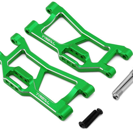 Treal Hobby Aluminum Rear Lower Suspension Arm Set Traxxas Mini Maxx Green
