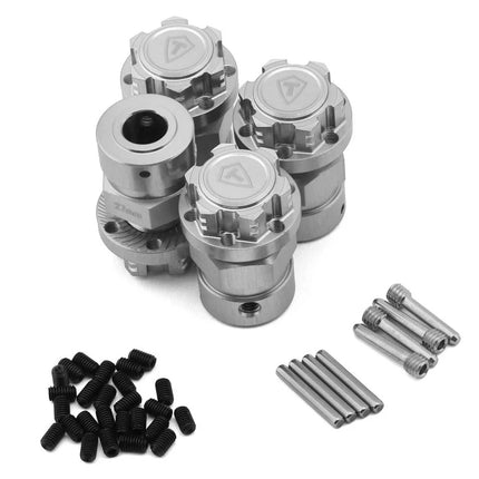 Treal Hobby Arrma Kraton 6S EXB Aluminum 27mm Extended Hex Hub Wheel Nuts Silver