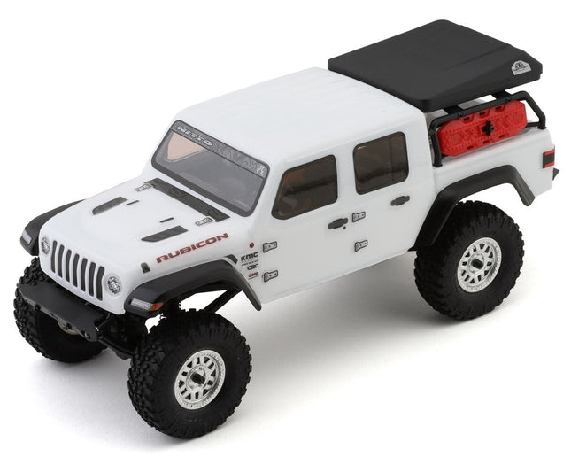 Axial 1/24 SCX24 Jeep JT Gladiator 4WD Crawler Brushed RTR White AXI00005V2T4