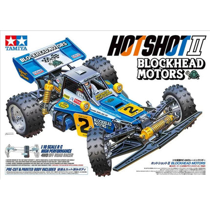 Tamiya Hotshot II "Blockhead Motors" 1/10 4WD Off-Road Buggy Kit TAM58710