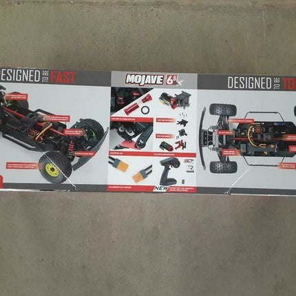 Arrma Mojave 6S BLX Brushless RTR 1/7 4WD RTR Desert Racer Black/Green V2 New!!!